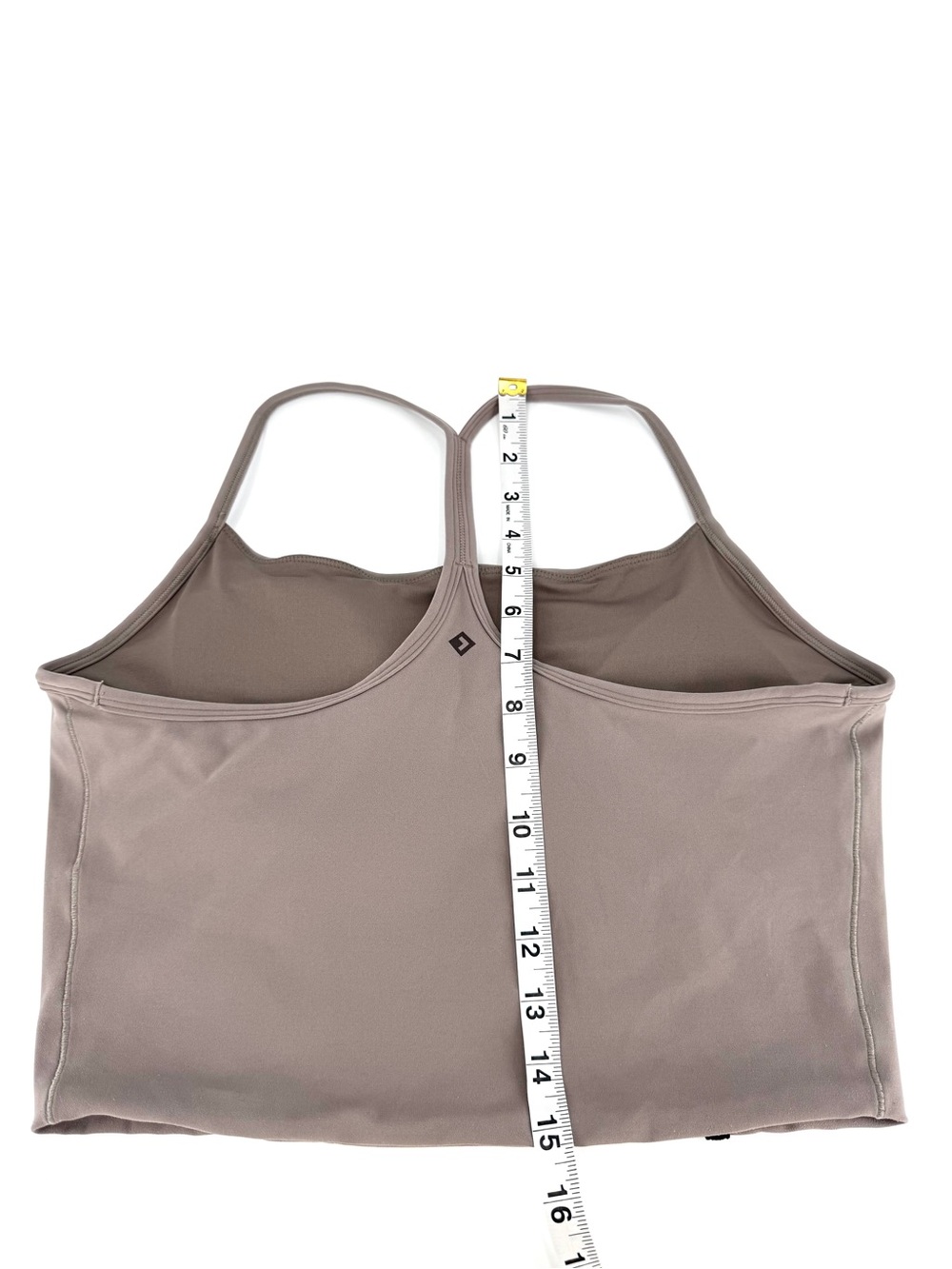 Abercrombie YPB (Tan) SculptLux High Rise 7/8 Legging & Apron Tank Set - Picture 5 of 11